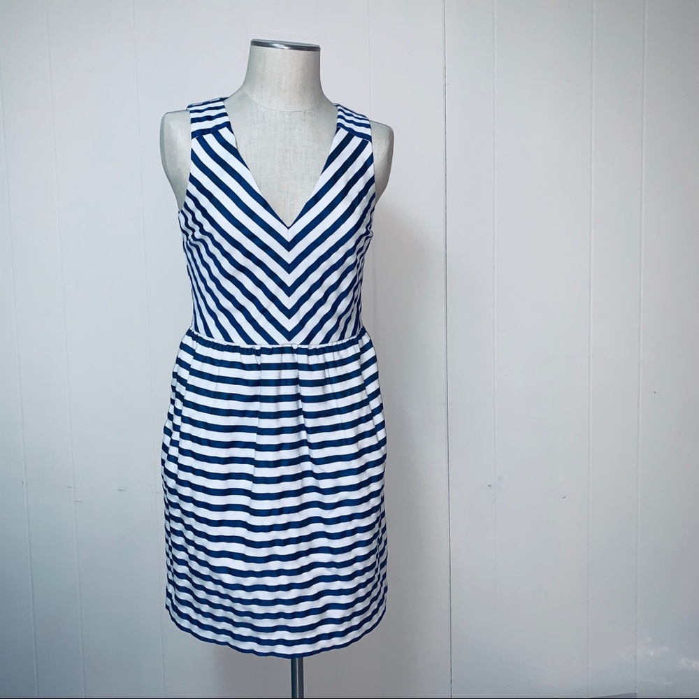 Joe Fresh V-neck striped dress